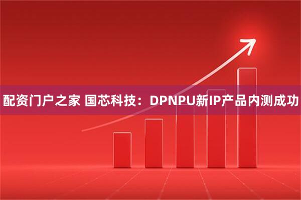 配资门户之家 国芯科技：DPNPU新IP产品内测成功
